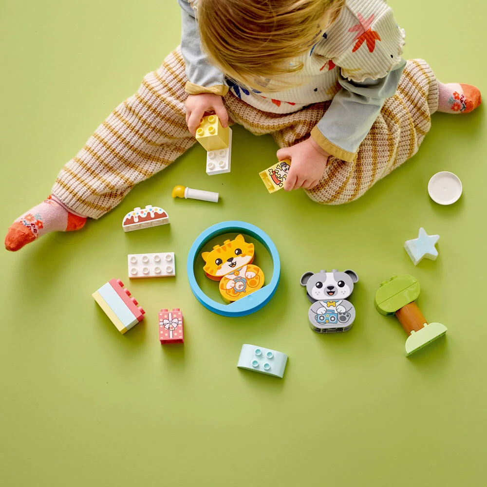 LEGO®DUPLO 10977 - MES PREMIERS CHIOT ET CHATON AVEC EFFETS SONORES