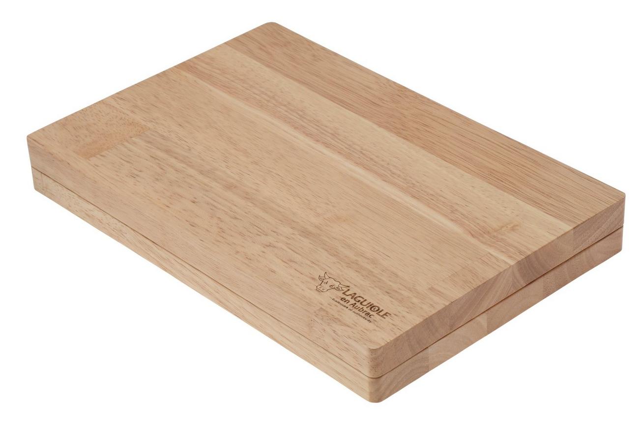 Laguiole en Aubrac Steak Knives 42C99BFIHK Stainless Steel, French Wood, 4-delige steakmessenset