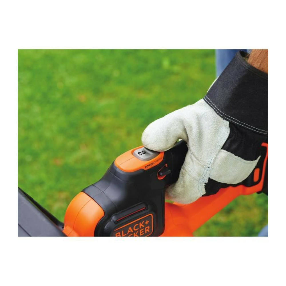 Black & decker taille-haies sans fil anti-blocage gtc18452pc avec batterie 18 v lithium 2 ah