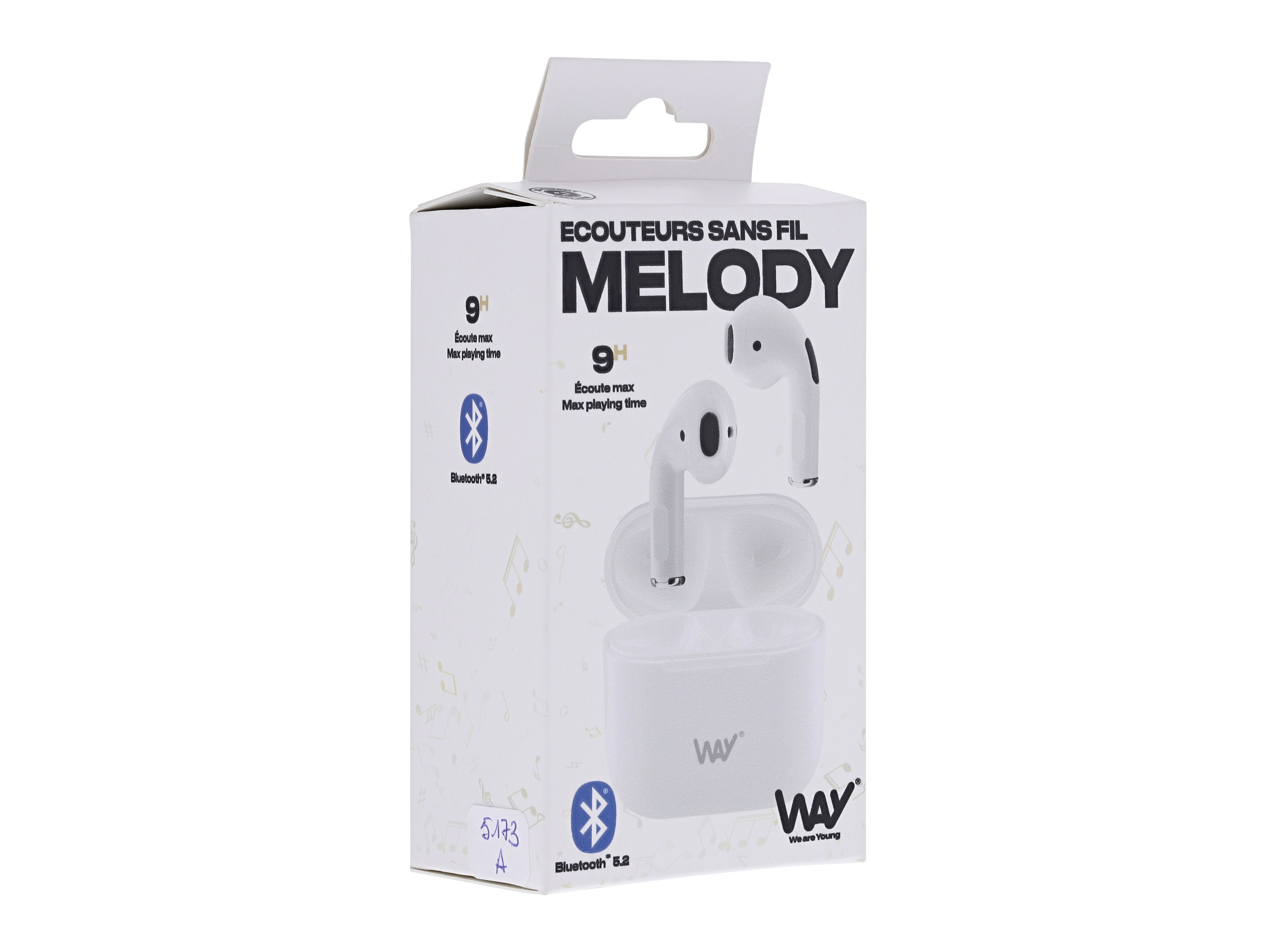 AURICULARES TWS TNB WEB MELO 2 BRANCO