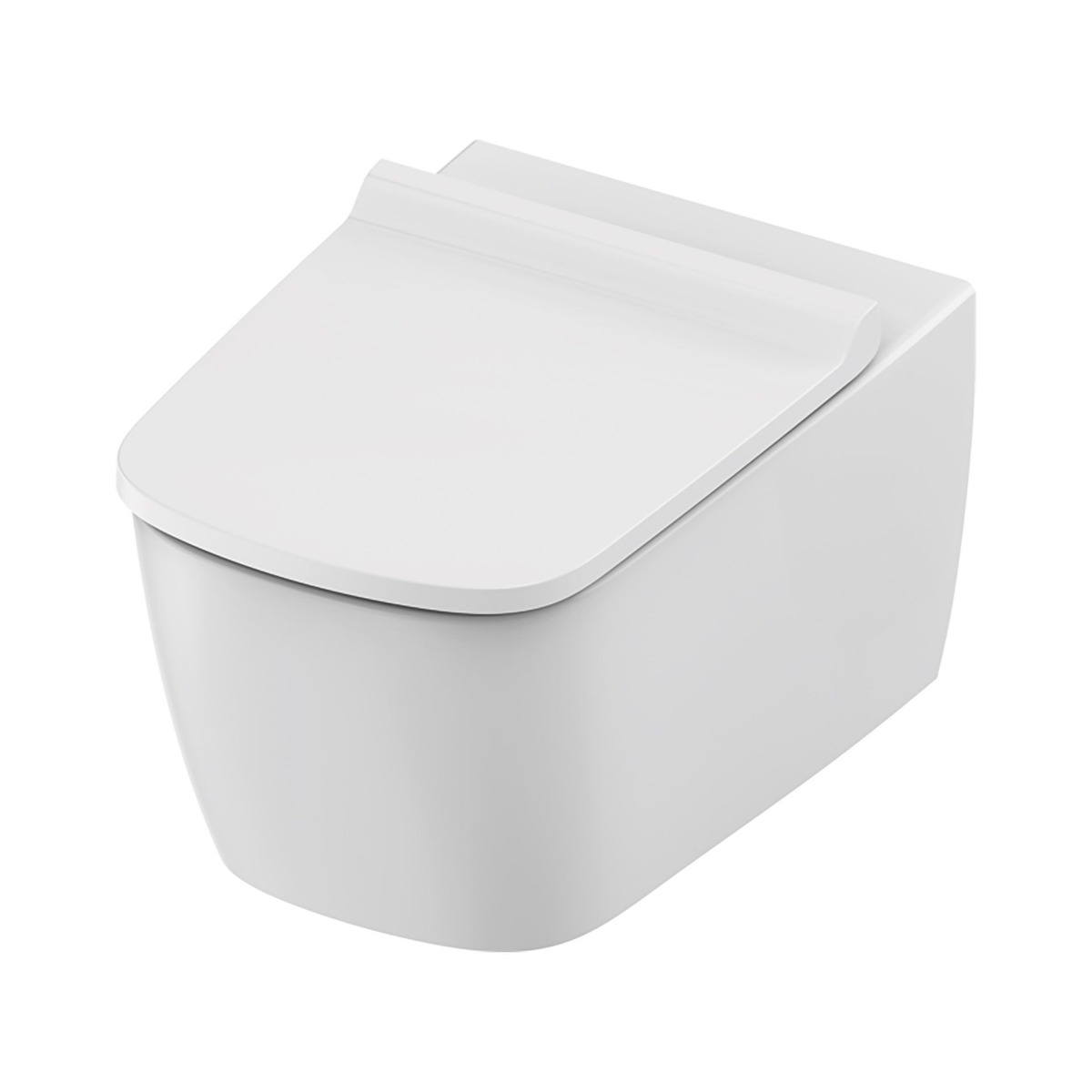 Sanigoods Aquara hangtoilet met zitting, bidetkraan en bidetsproeier wit glans