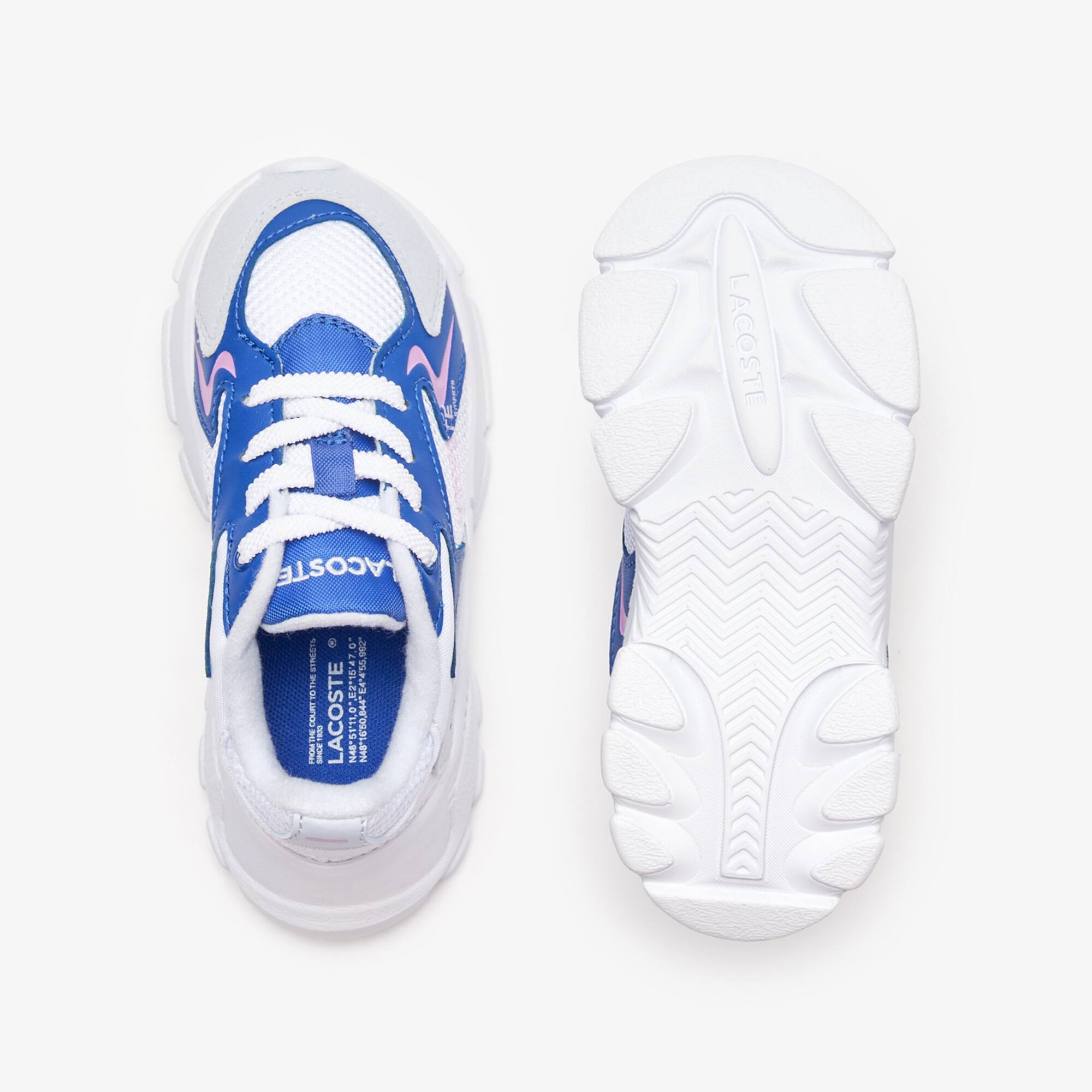 Sneakers L003 Neo bébé Chaussures - Bleu - Lacoste - Enfant