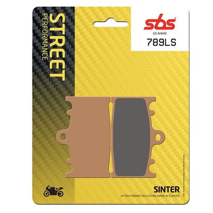 Plaquettes de freins SBS 789LS Sinter Métal Fritté arrière