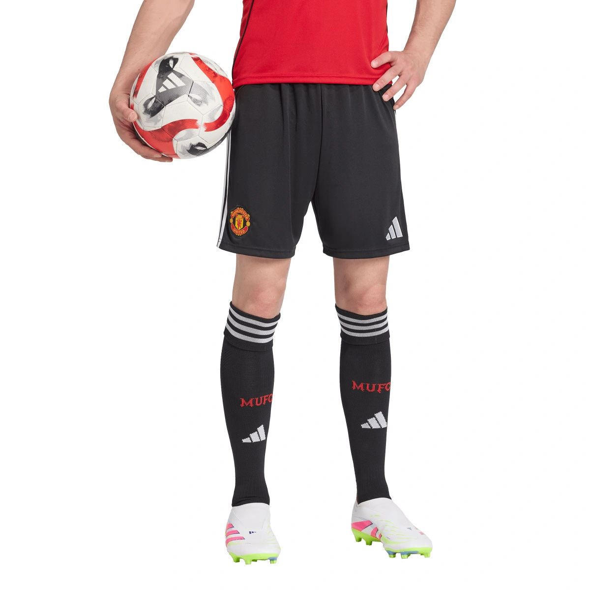 Calções adidas Manchester United Primera Equipación 2025-2026