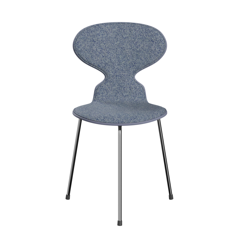 Fritz Hansen Ant 3-poot stoel chrome onderstel Vanir 193