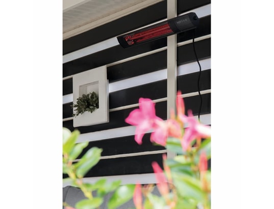 SUNRED - Chauffe terrasse Chauffage mural royal diamond dark 2000 w carbone noir