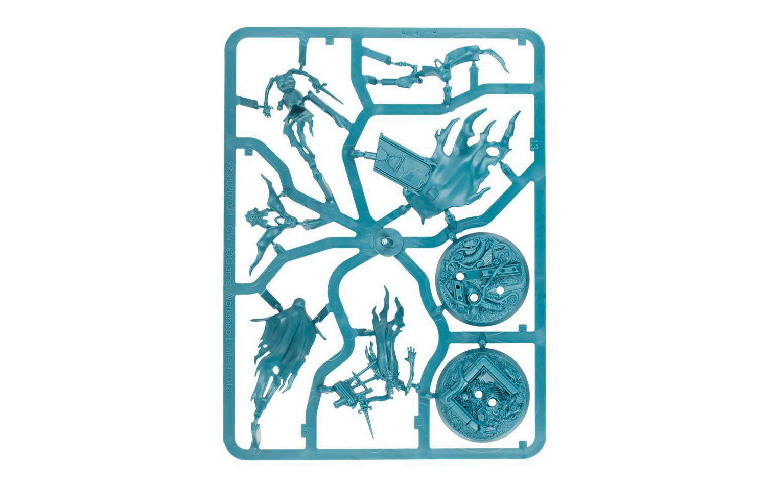 Figurenset Warhammer AoS Nighthaunt Myrmourn BansheesBausatz für 4 Figuren