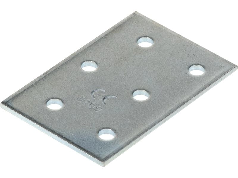 STRUCT Flachverbinder 60 x 40 mm Verbindungselement für Holzkonstruktionen