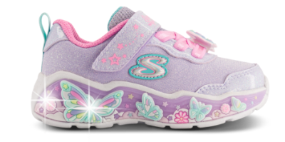 Skechers S-Lights Lil Butterfly Bliss Sneaker Lilla 303066N (21-26)