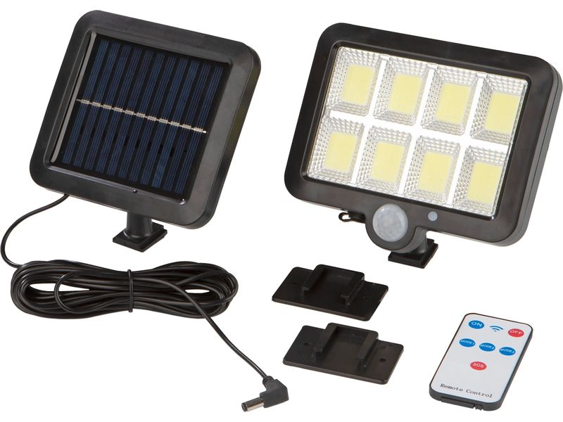 MAXXmee Strahler Solarleuchte mit Bewegungsmelder IP44 Solarleuchte mit Bewegungsmelder