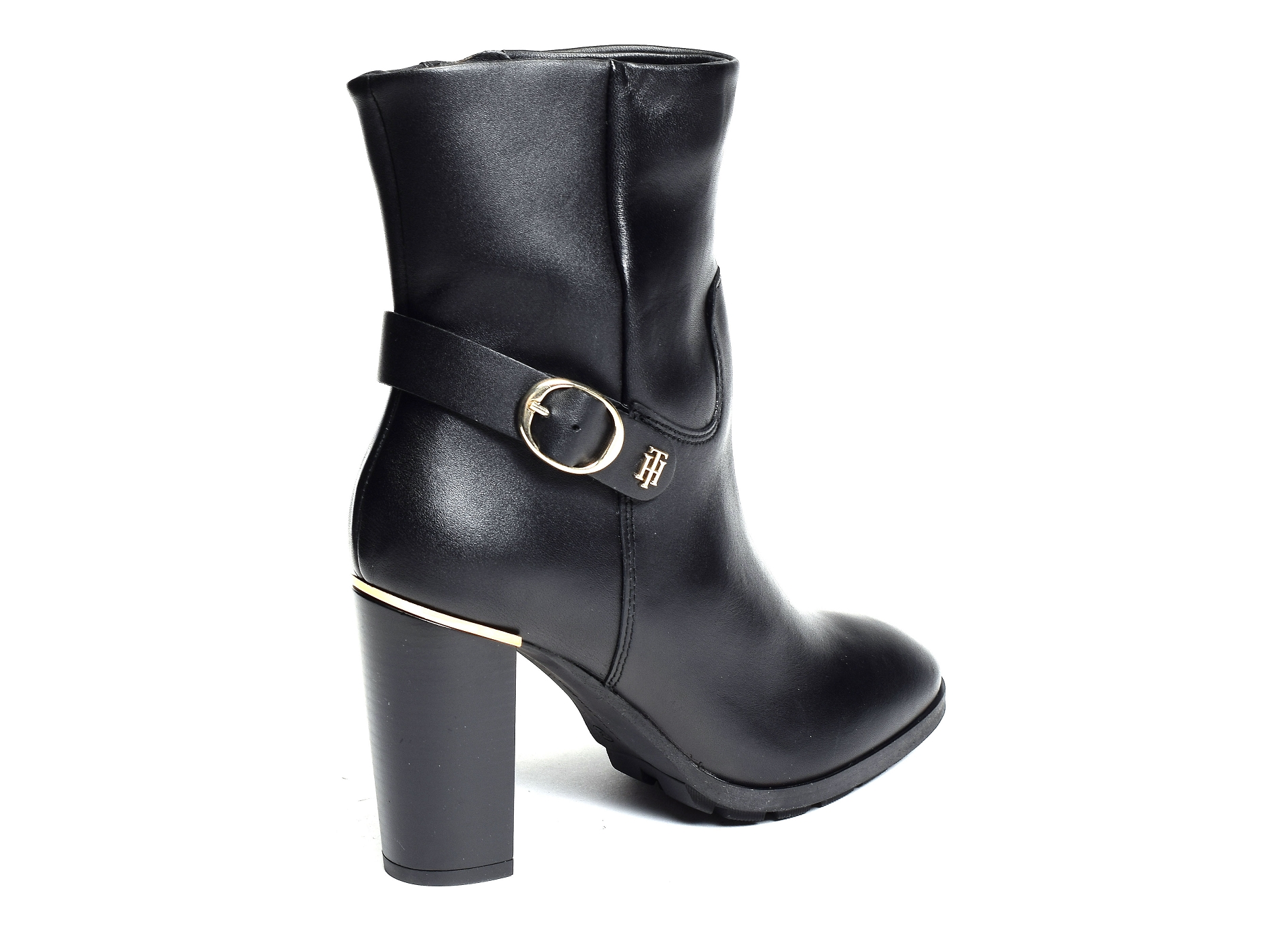 Belt high heel boot 6768 noir