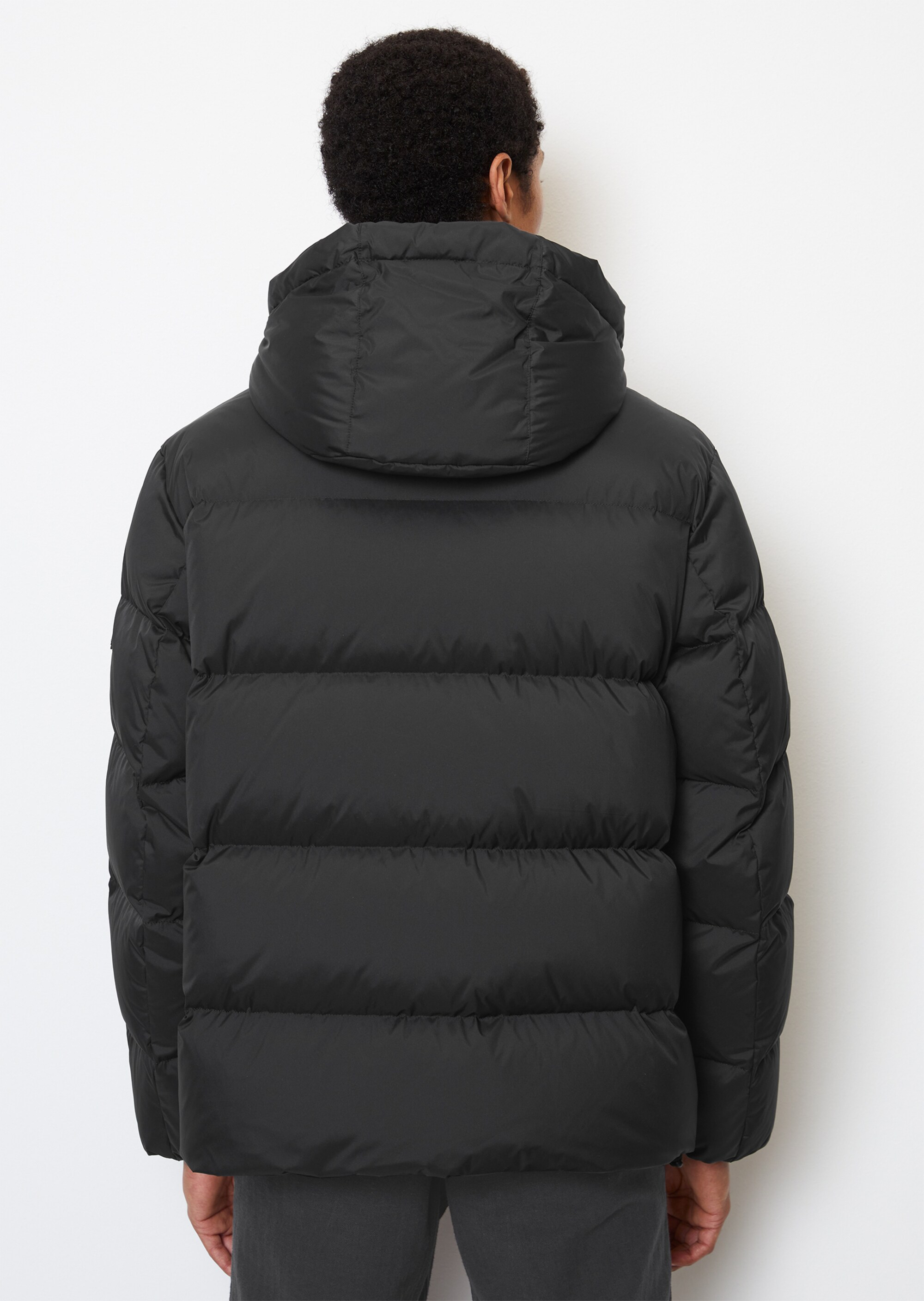 Puffer-Daunenjacke regular mit wasserabweisender Oberfläche