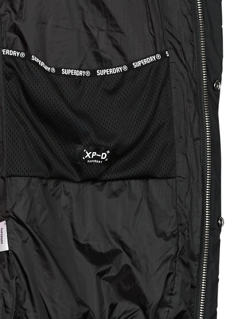 Superdry - CODE XPD COCOON PADDED PARKA - Black