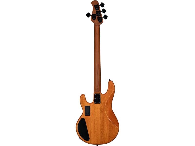 Sterling by Music Man E-Bass StingRay Ray34 PB HH Amber 4-seitiger Bass mit Aktivelektronik und zwei Humbucker