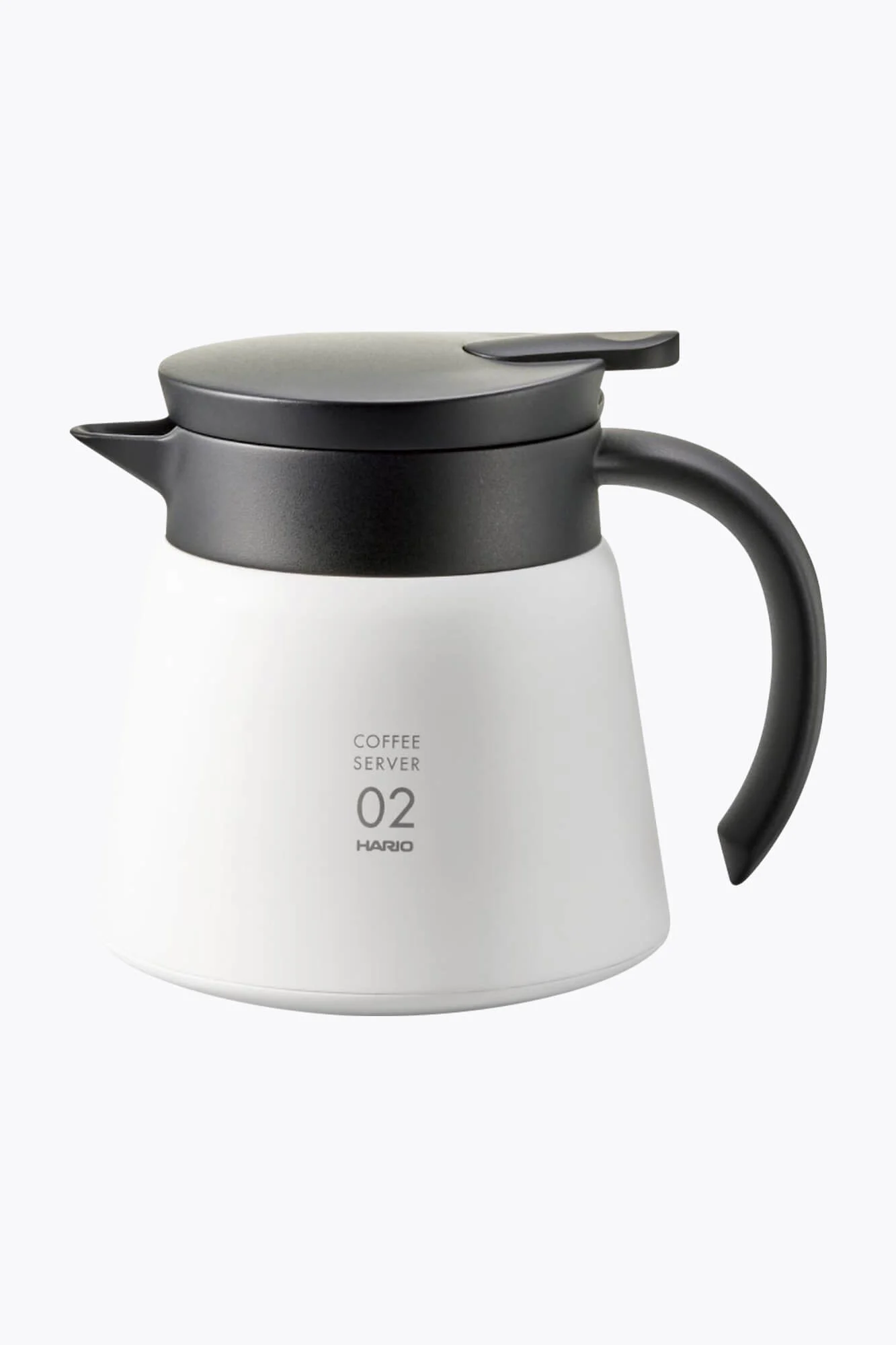 Hario V60 02 Isolierkanne PLUS weiß 600ml
