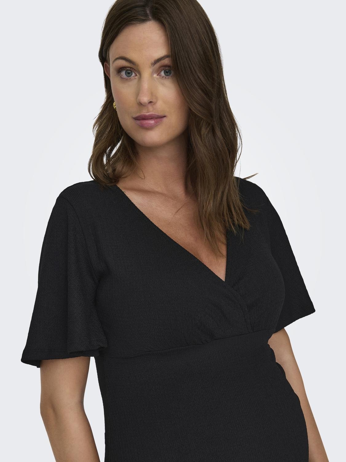 OLMAMINI Kurzes Kleid Black