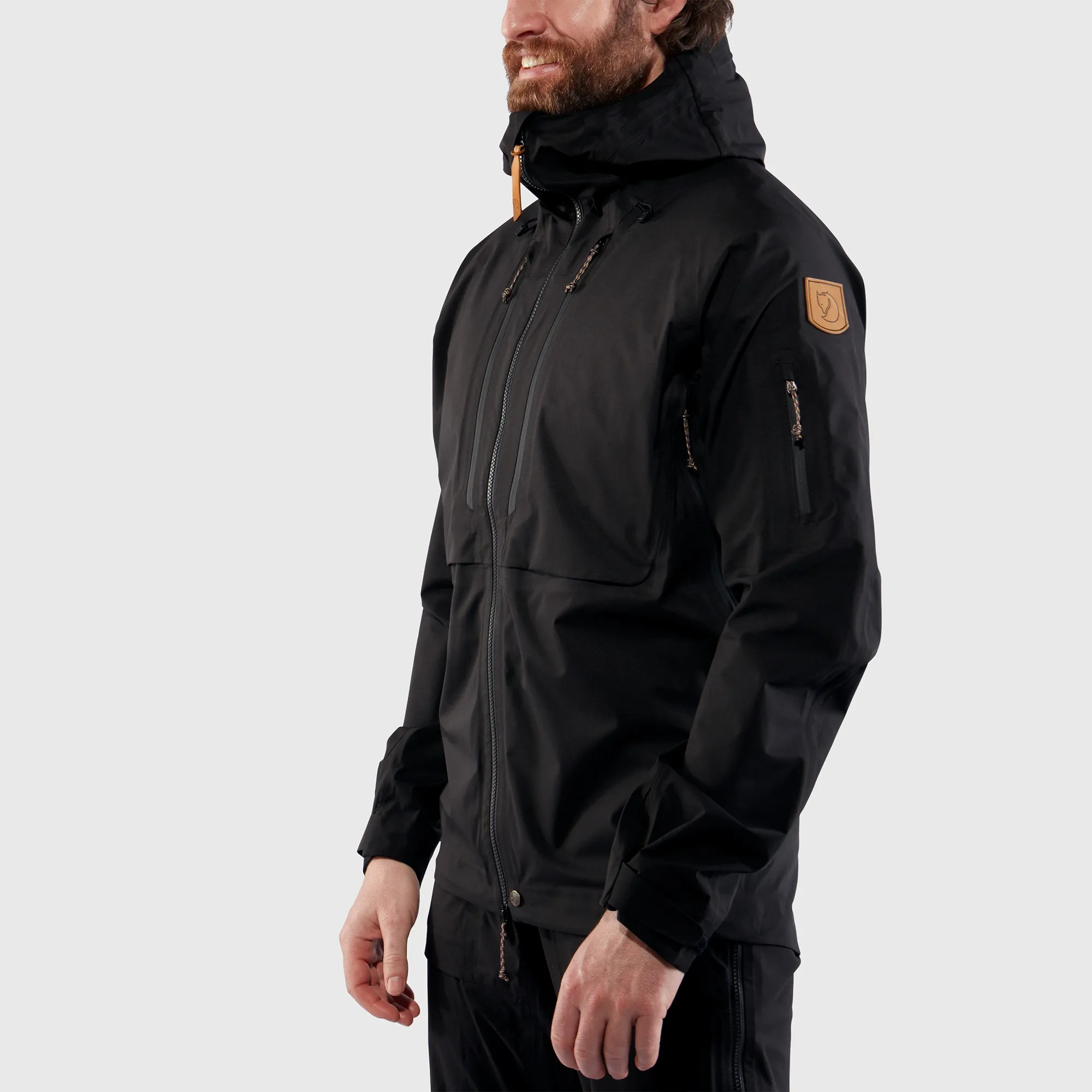 Fjällräven Men's Keb Eco-Shell Jacket Black