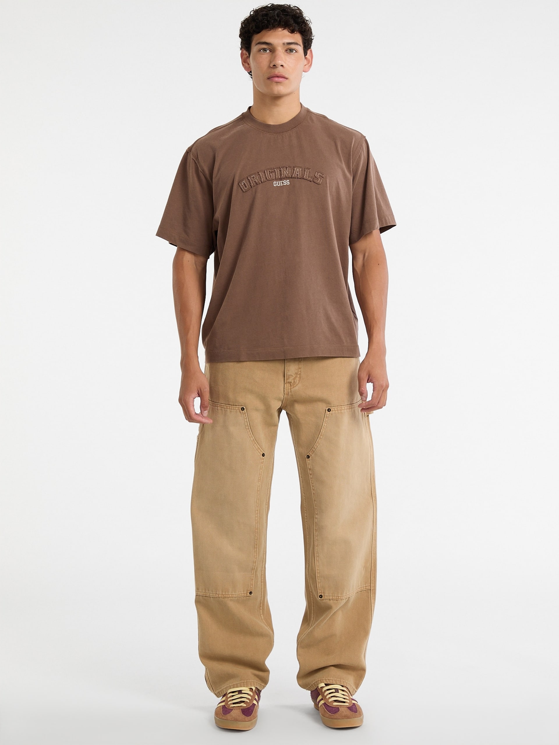 Camiseta GUESS Originals Eco Boxy com Apliques