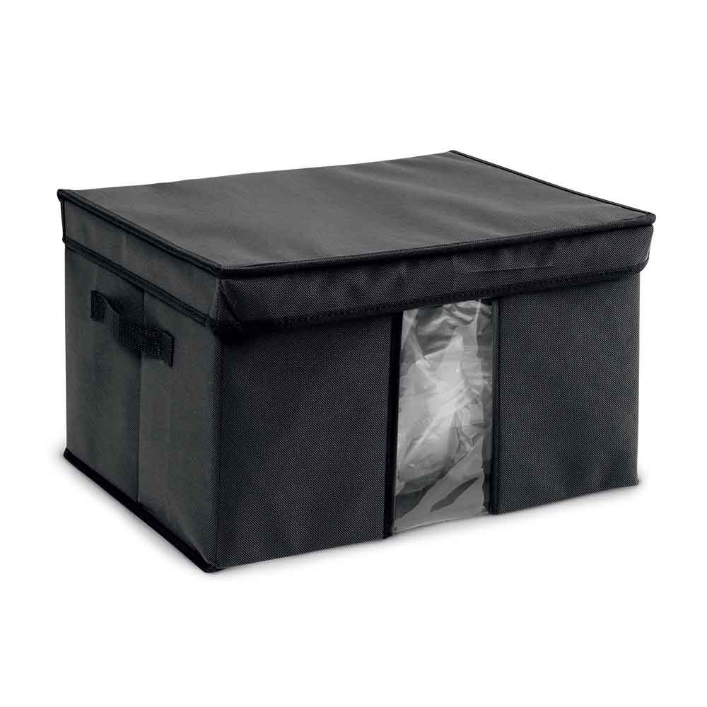 Boîte de rangement avec housse sous vide
