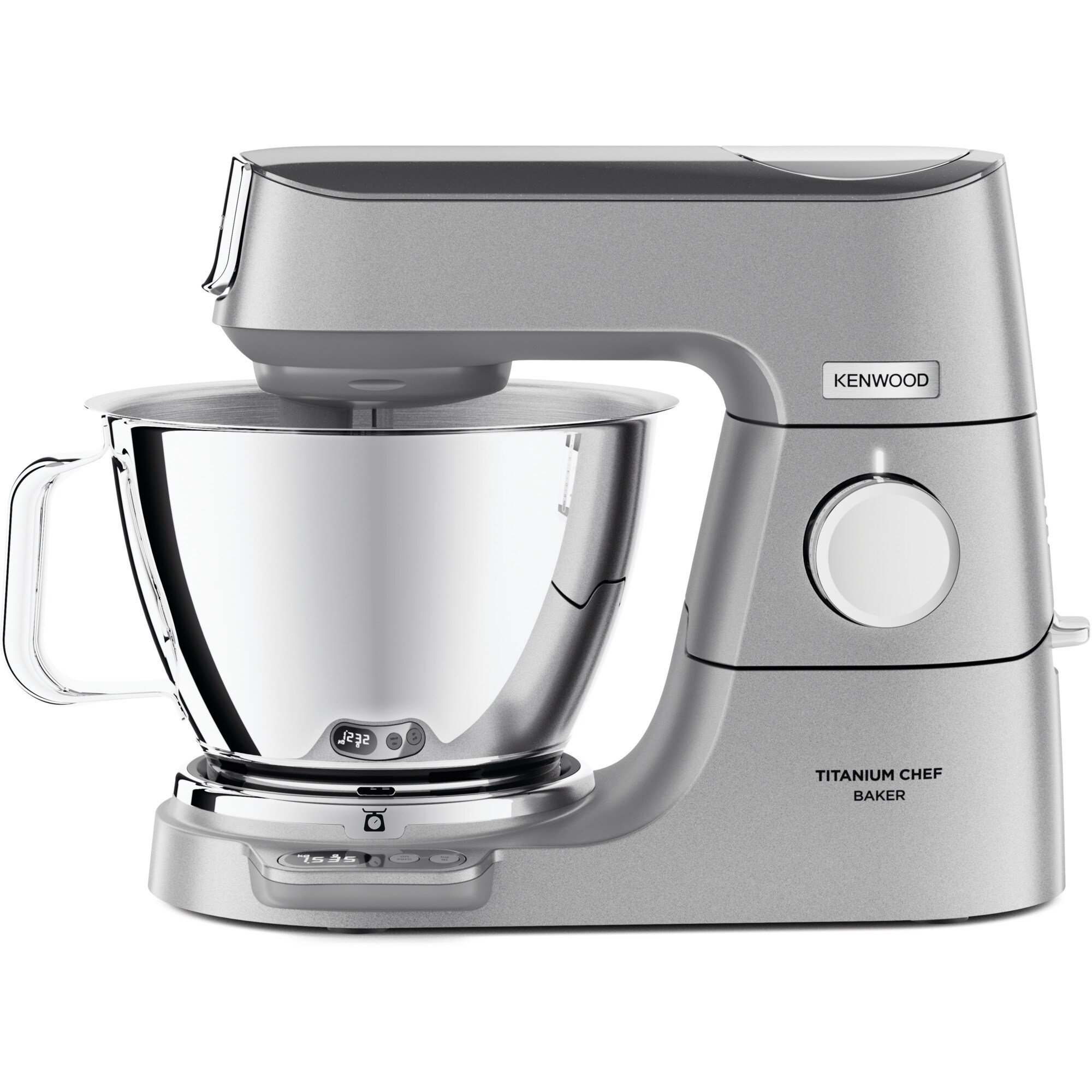 Kenwood Küchenmaschine Titanium Chef Baker Küchenmaschine KVC85.124SI