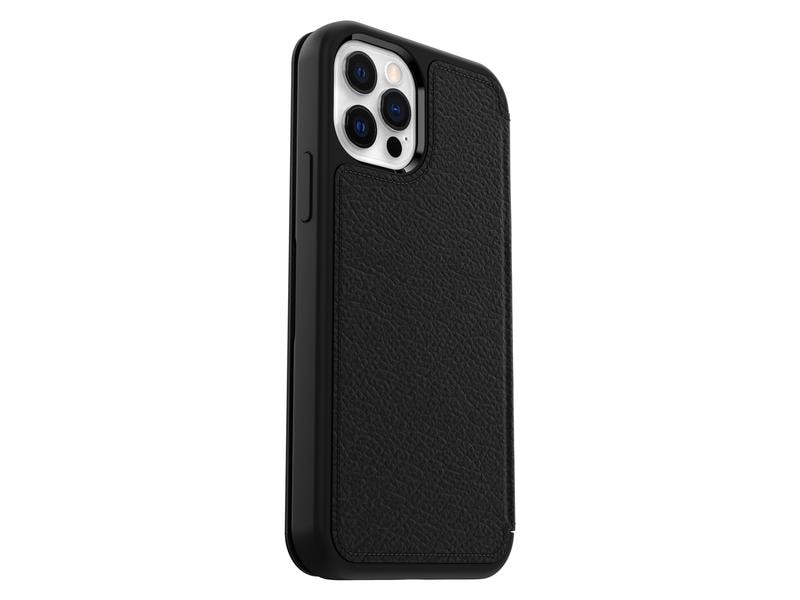 Otterbox Book Cover Strada iPhone 12 / 12 Pro Schwarz Schutzhülle für das Apple iPhone 12/iPhone 12 Pro