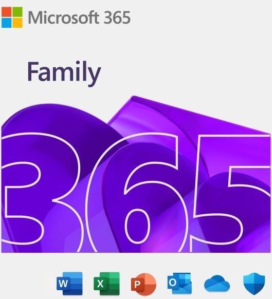 Microsoft - Office 365 Home - Softwarepakket - 6 Gebruikers - 1 Jaar Licentie
