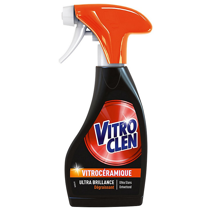 Pistolet nettoyant vitrocéramique et induction Vitroclen 250ml