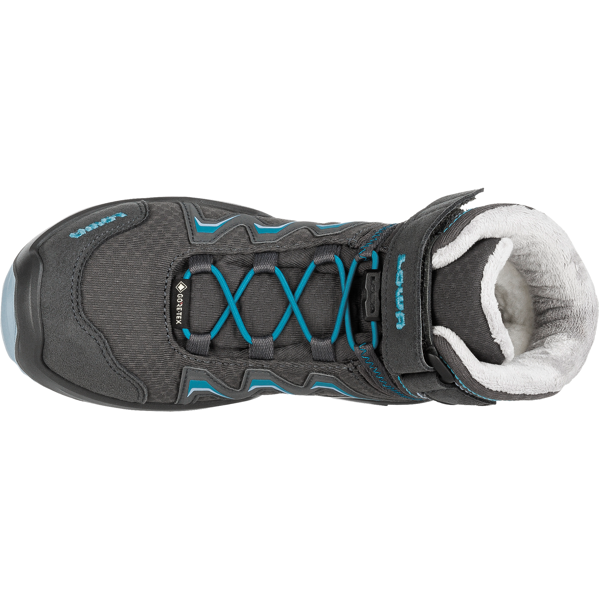 LOWA Maddox Warm GORE-TEX® Mid Winterschuhe Kinder graphit