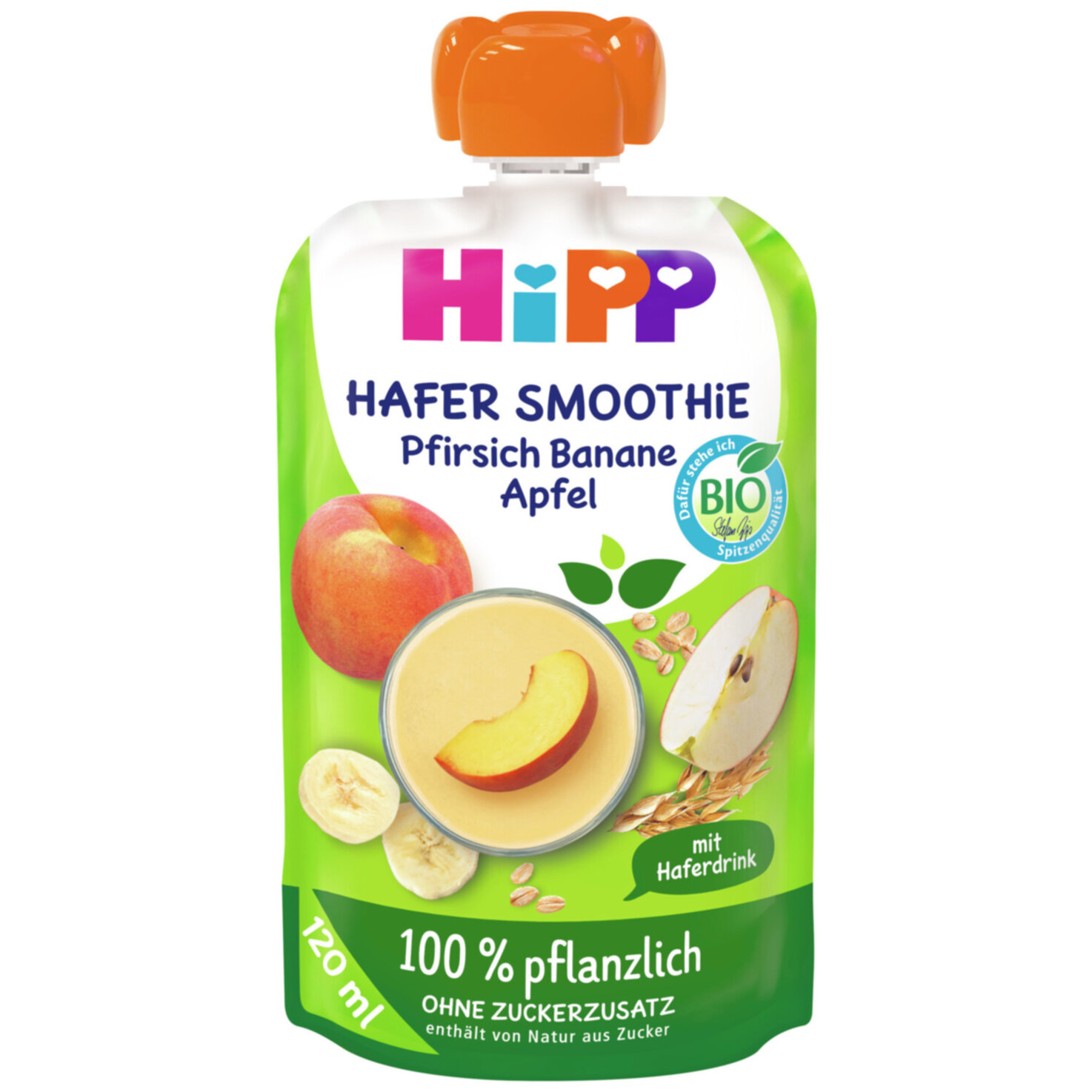Hipp Pfirsich Banane Apfel Haferdrink 12+ Monate