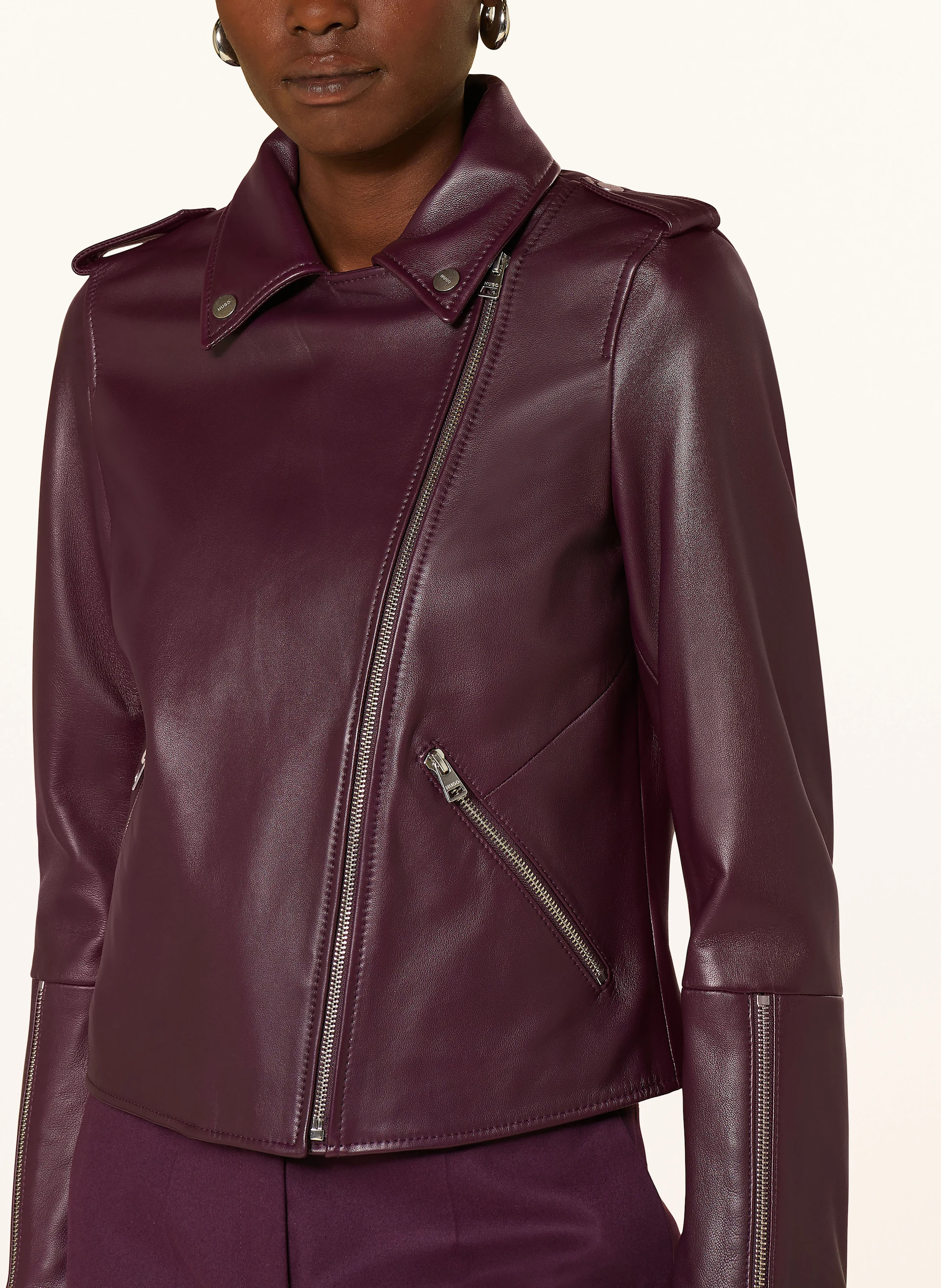 HUGO Lederjacke LUJANA