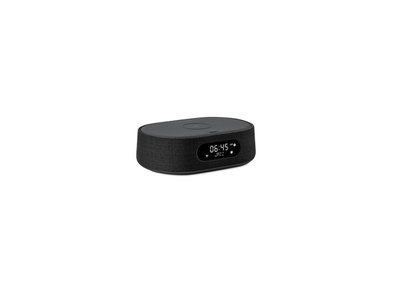Harman/Kardon Smart Speaker Citation Oasis Schwarz Sprachgesteuerter Lautsprecher mit DAB/DAB -Radio und kabellosem Aufladen des Mobiltelefons