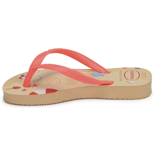 Havaianas - KIDS SLIM HELLO KITTY - Beige / Orange
