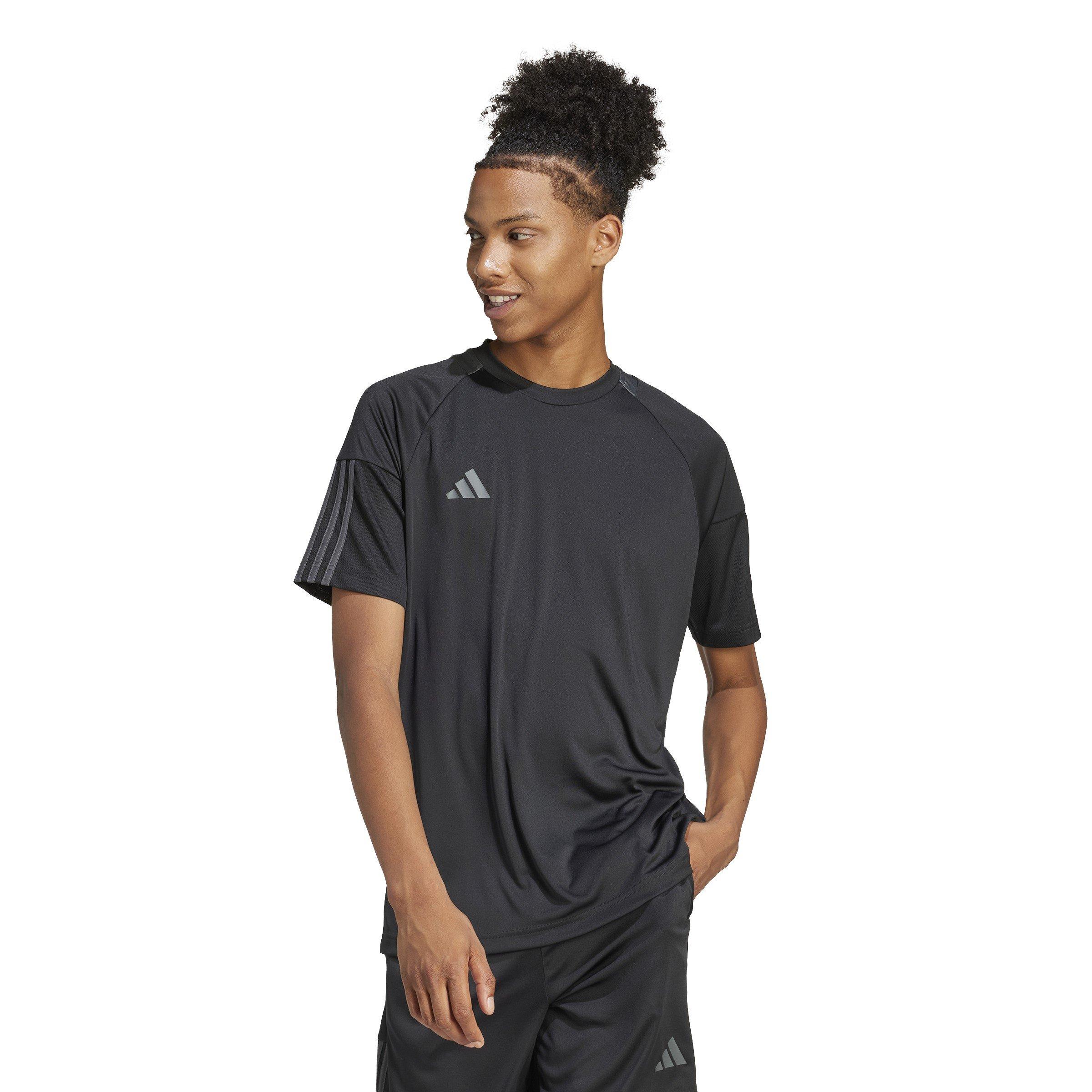 adidas Classic 3 Stripe Sereno T Shirt Mens