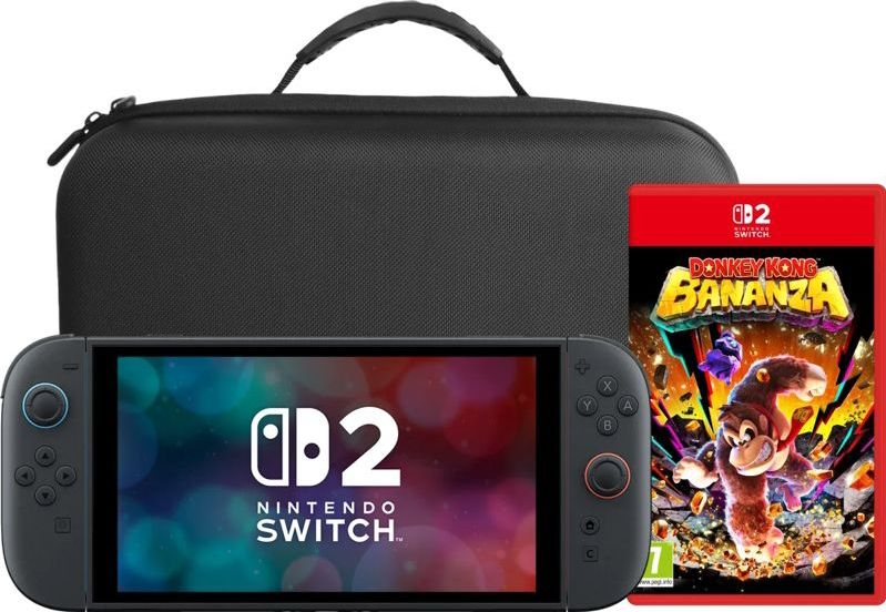 Nintendo Switch 2 - Gameconsole - Donkey Kong Bananza - Travelcase XL