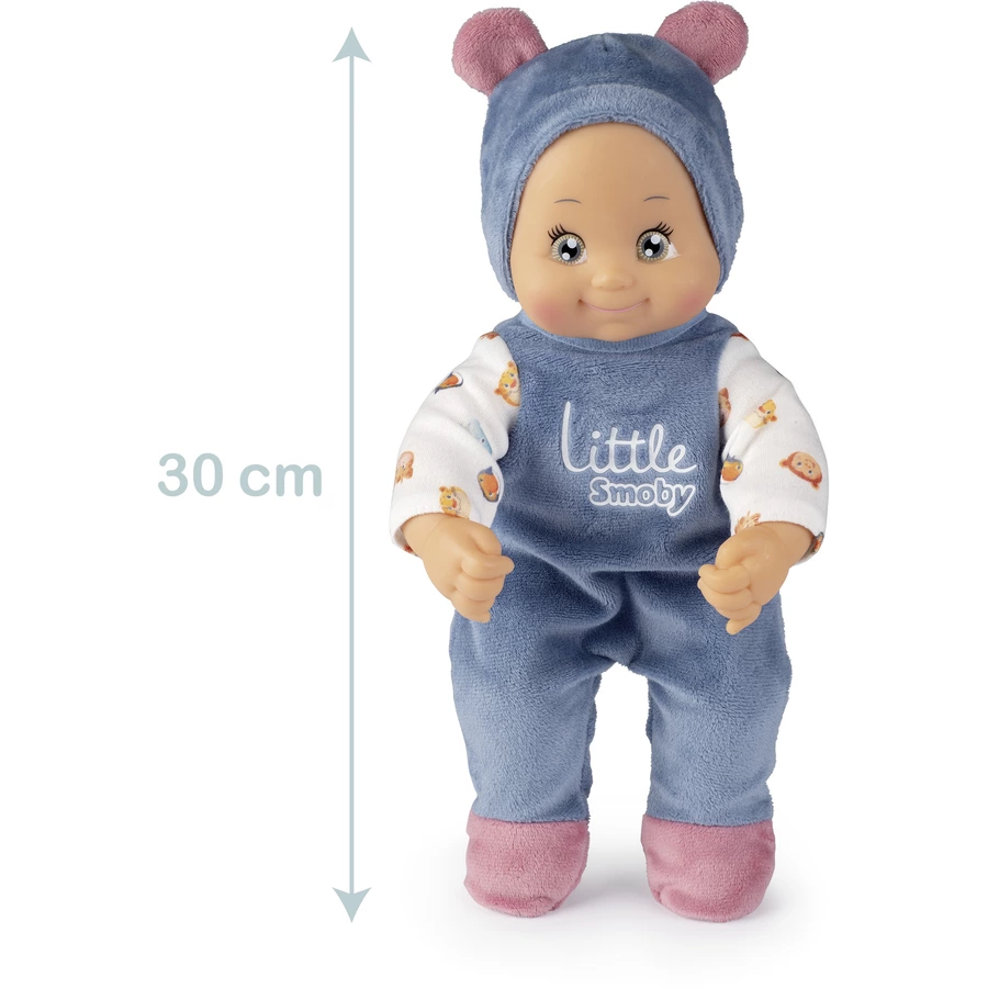 Little Smoby 3-in-1 Lauflern-Puppenwagen mit Schmusepuppe