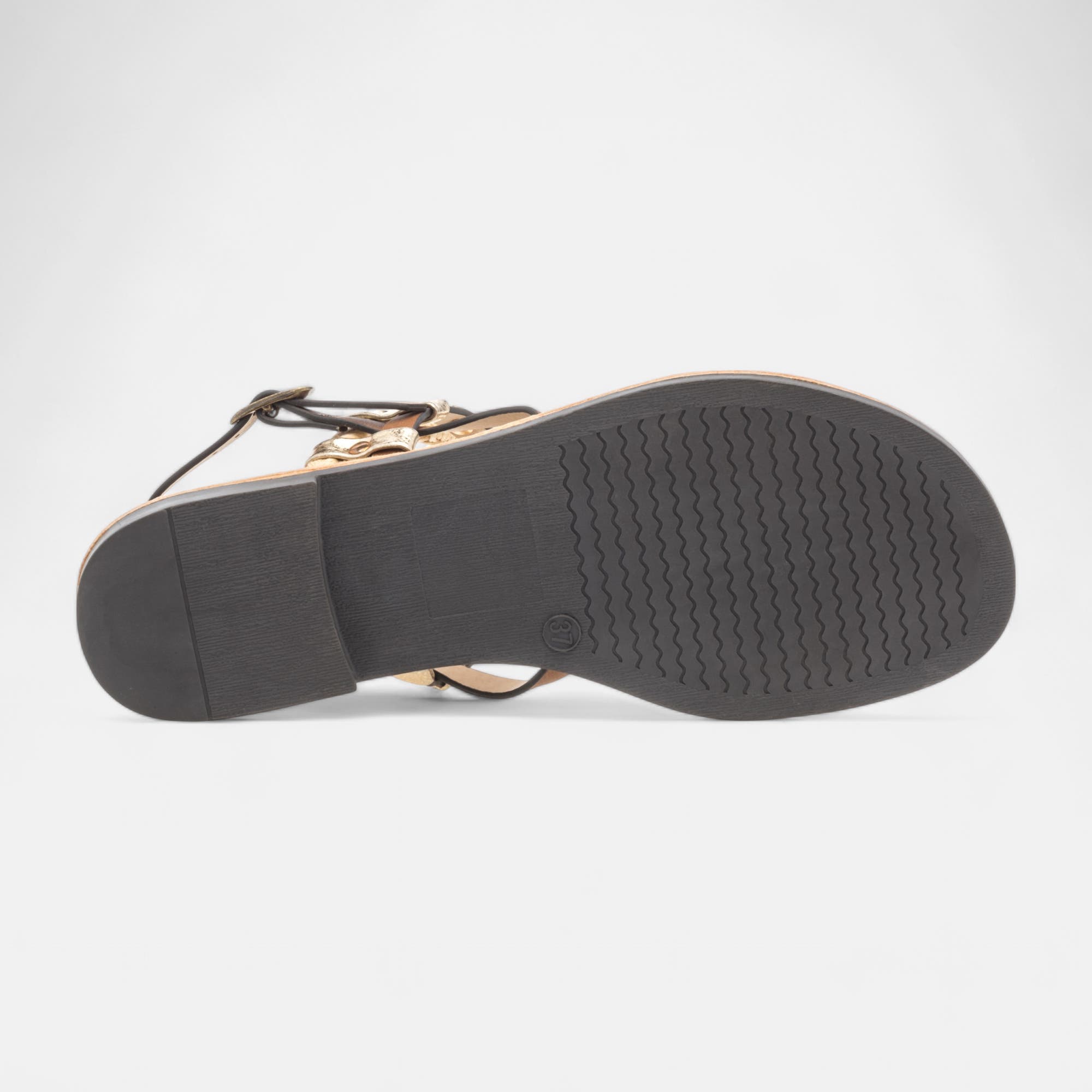 Nu-pieds Femme camel