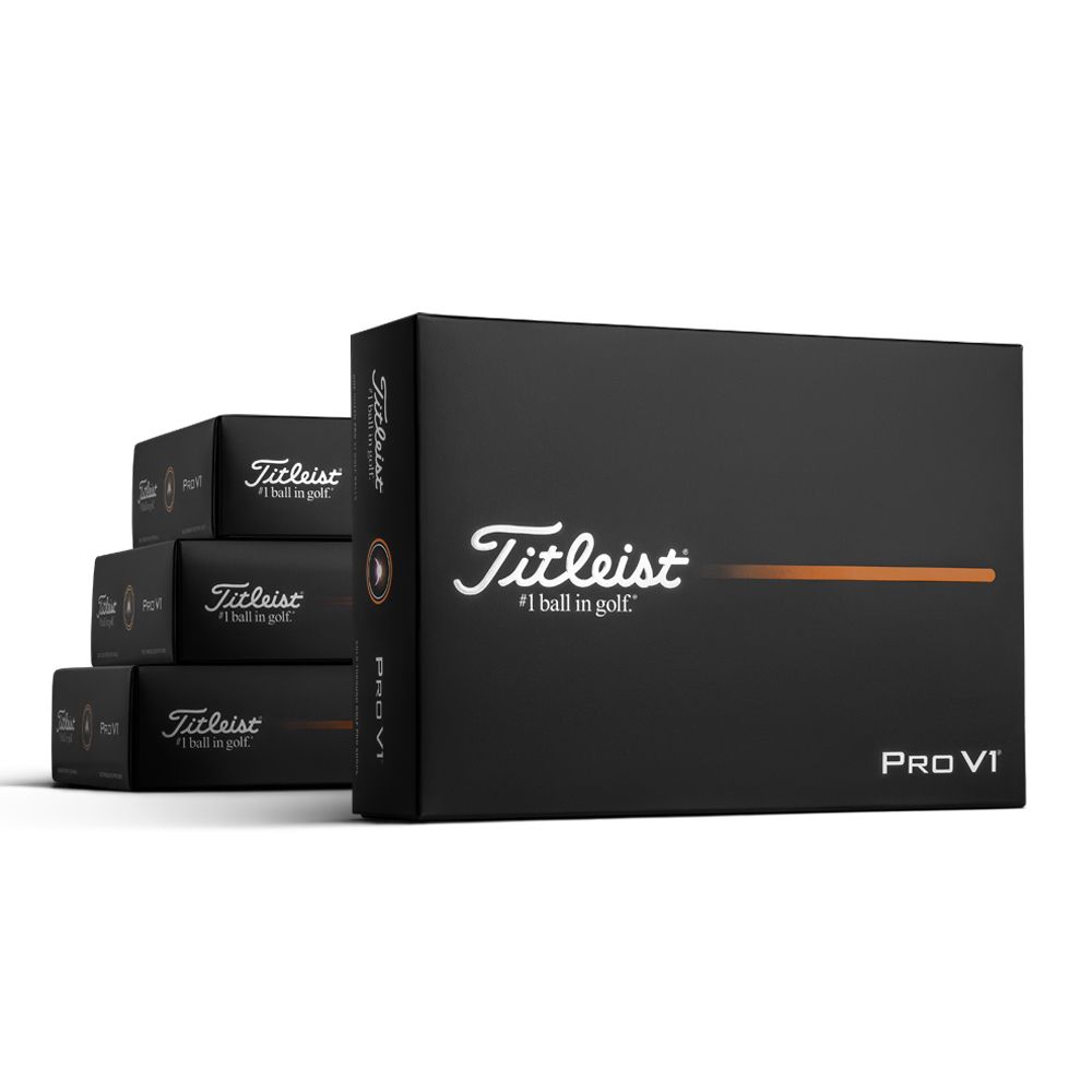 Pro V1 Golfball Hvit 4 for 3