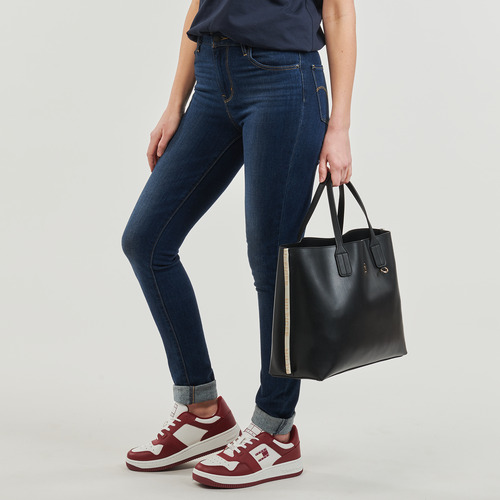 Tommy Hilfiger - ICONIC TOMMY SATCHEL Negro