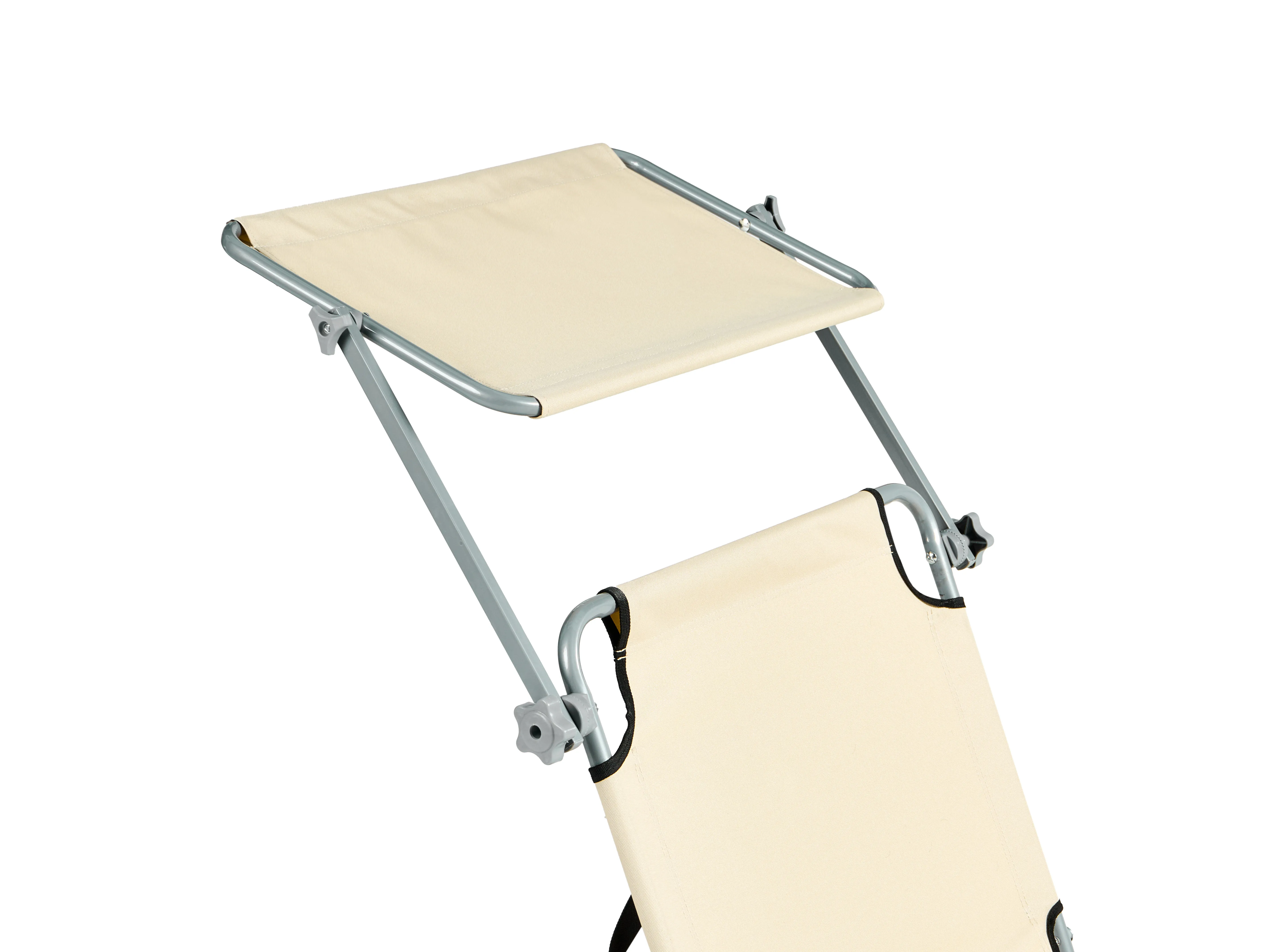 Ligstoel FOLIGNO Metaal Beige