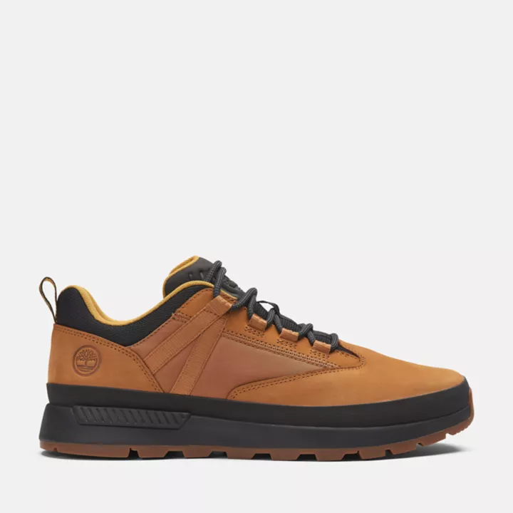 Chaussures de randonnée basses Euro Trekker pour homme en jaune