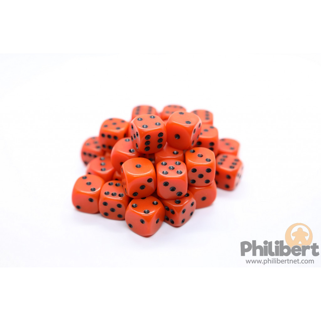 Set de 36 Dés Chessex : Opaques