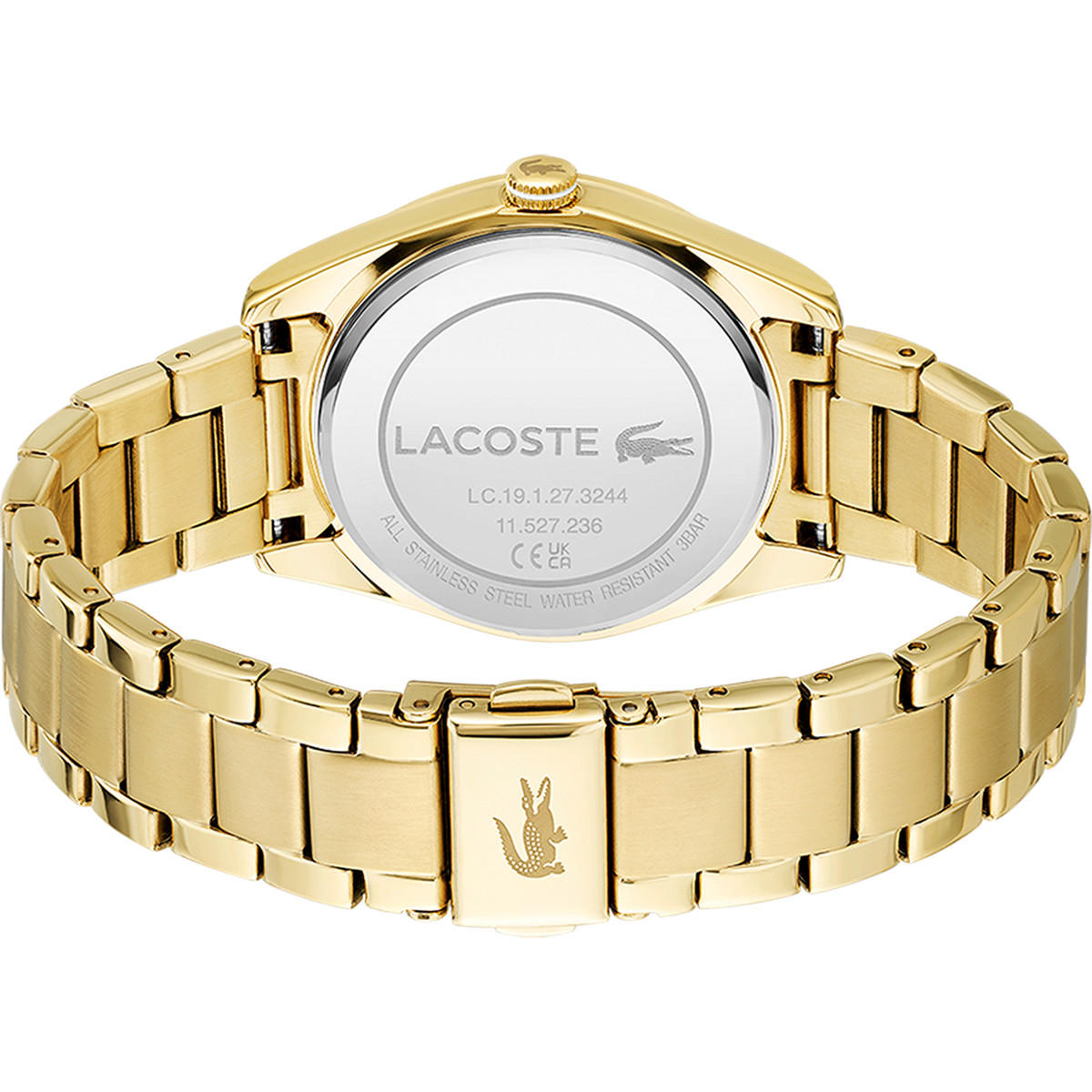 Montre LACOSTE Capucine femme bracelet acier doré jaune