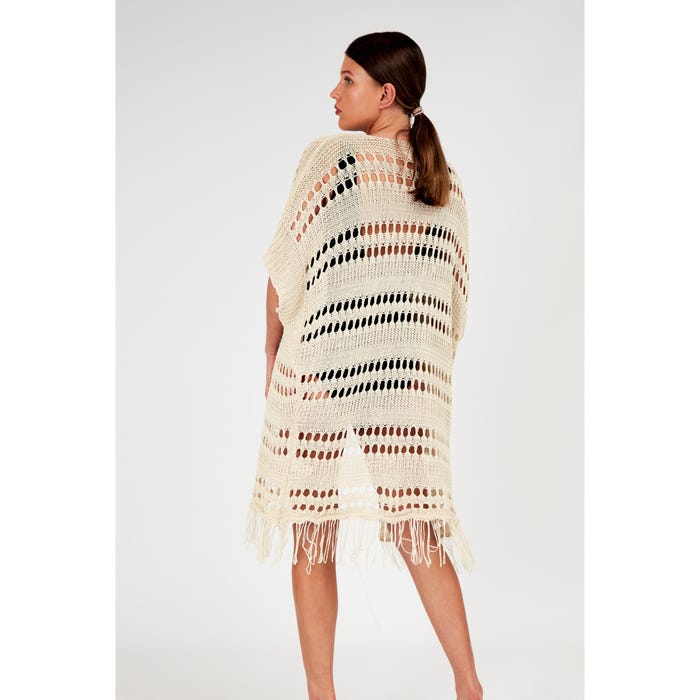 Veritas-Kimono crochet franjes