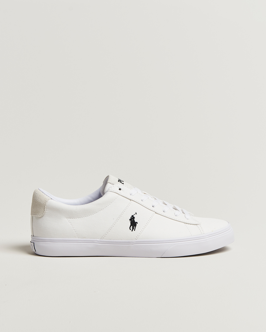 Polo Ralph Lauren Sayer Canvas Sneakers White/Black
