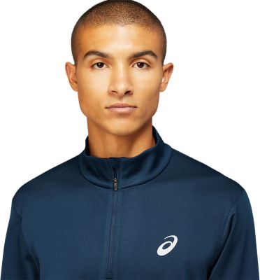 ASICSCore 1/2 Zip Winter Top - petrol