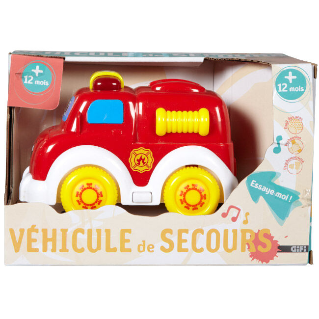 Véhicule de secours friction