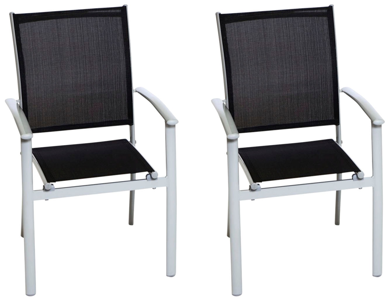 MERXX Gartensessel »Milano« Set, 2 Stk. tlg. B/T/H: 57x56x90 cm