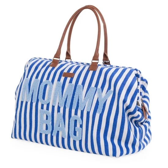Sac à langer Mommy Bag   Rayures Bleu        de               Childhome