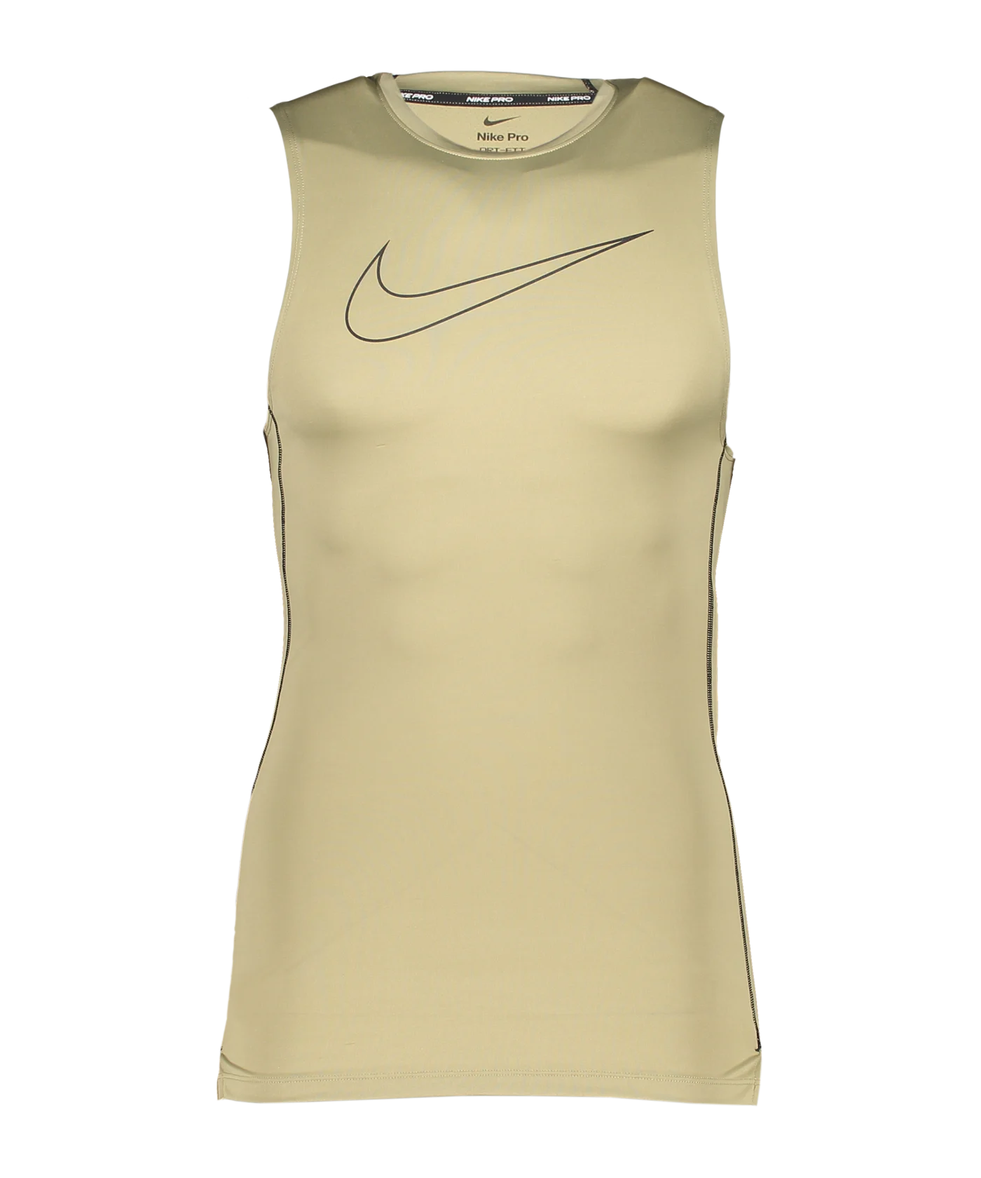 Nike Pro Tight-Fit Tanktop Grün Schwarz F276