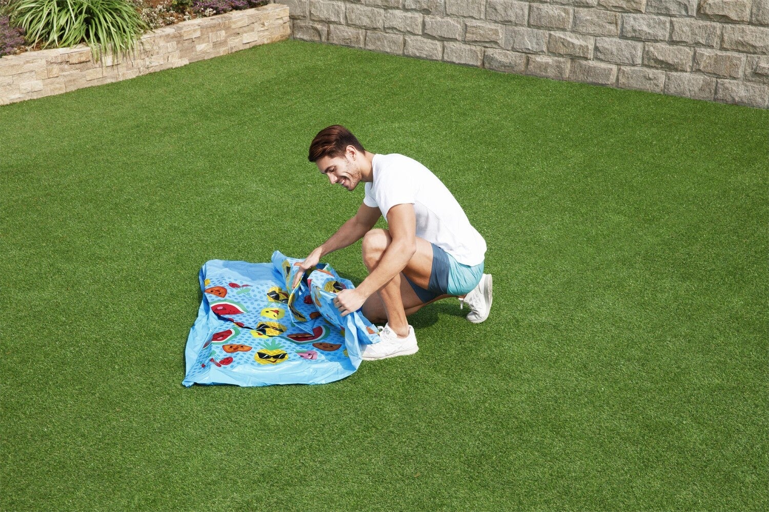 Bestway kinderzwembad My First Frame Pool D 244 H 51 cm